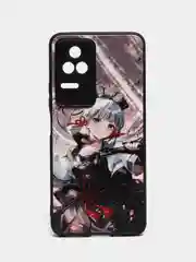 Бежевый меланж чехол с рисунком на Xiaomi Poco F4 (Сяоми Поко Ф4)