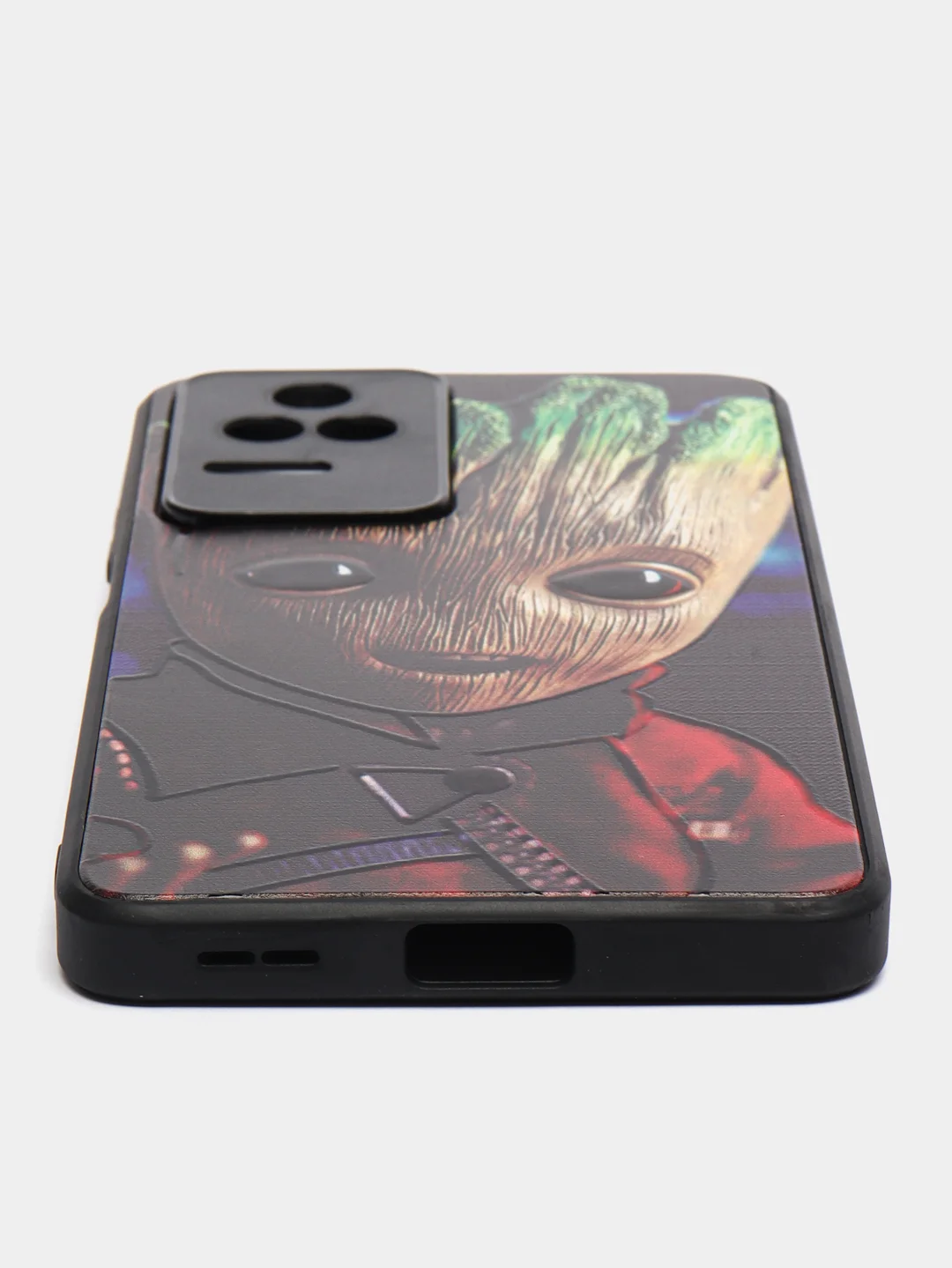 Терракотовый чехол с рисунком на Xiaomi Poco F4 (Сяоми Поко Ф4)