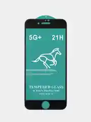 Черный защитное стекло для iPhone 7 / 8 / SE 2020