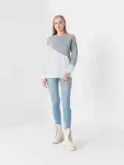 Серый свитшот LaFemme