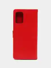 Красный чехол-книжка для Samsung Galaxy A03s, кожаный PU