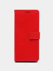 Красный чехол-книжка для Samsung Galaxy A03s, кожаный PU
