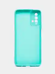 Бирюзовый чехол Xiaomi Redmi 9T силиконовый