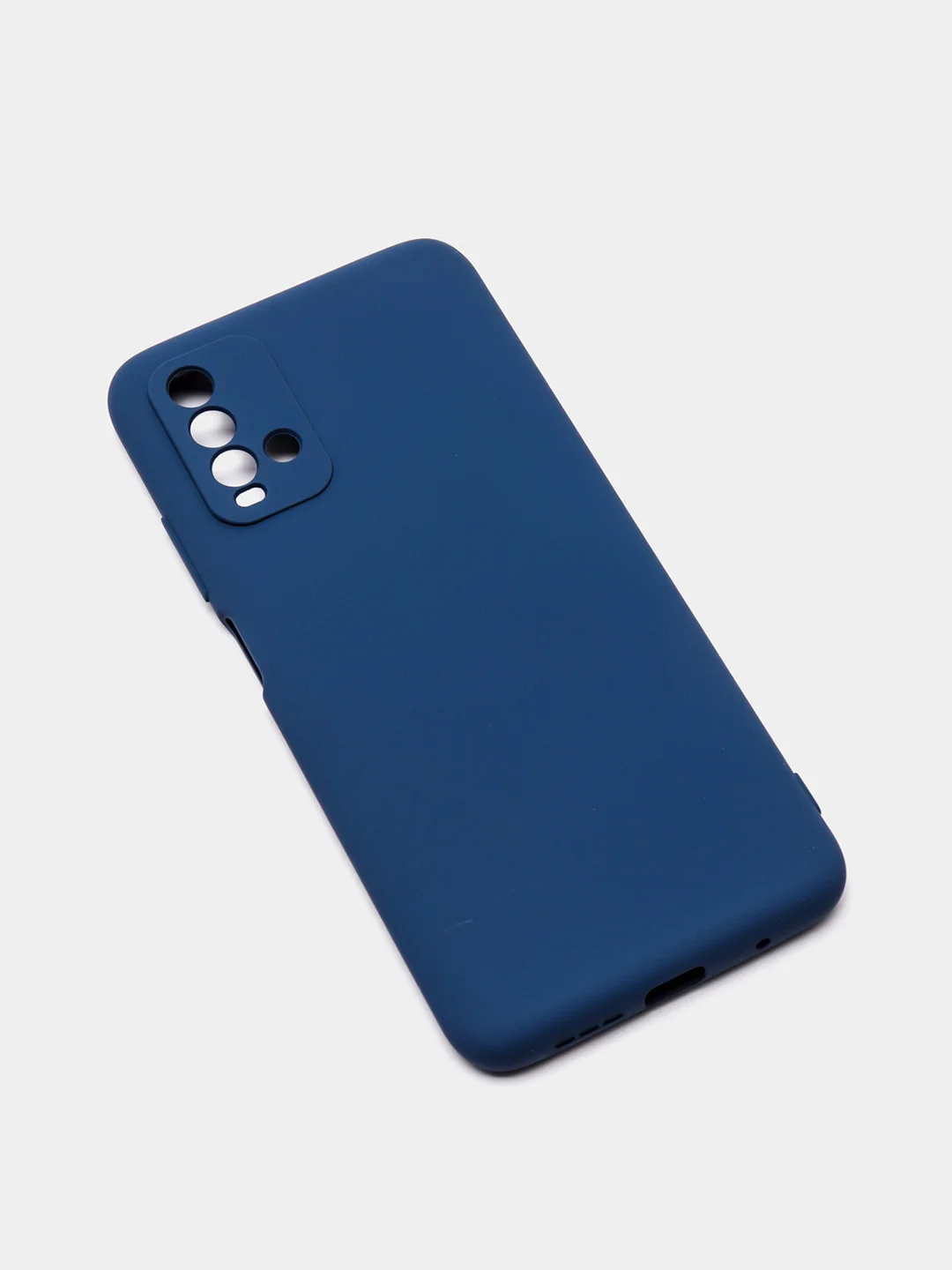 Темно-синий чехол Xiaomi Redmi 9T силиконовый