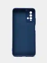 Темно-синий чехол Xiaomi Redmi 9T силиконовый