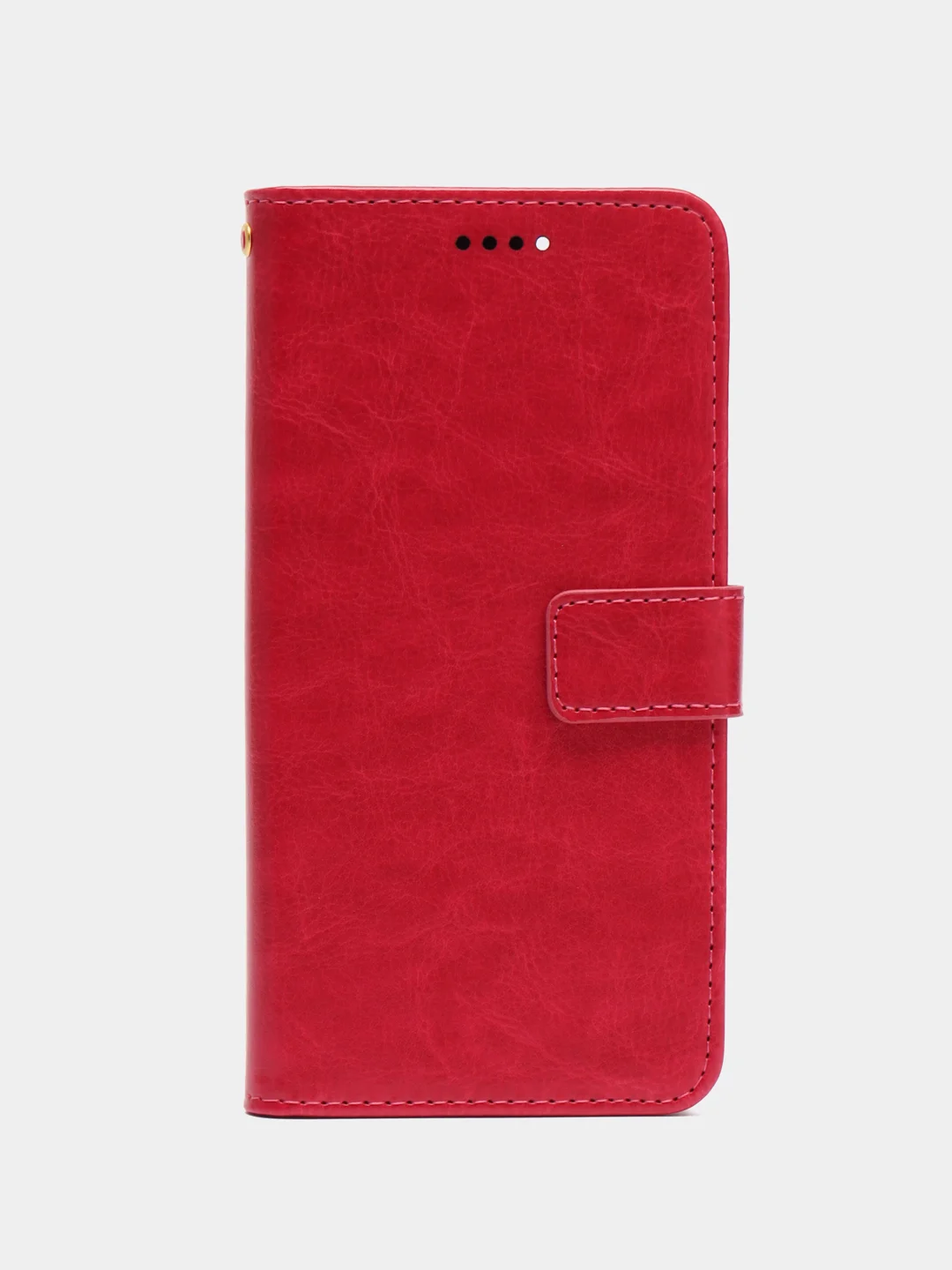Фуксия кожаный PU чехол-книжка Xiaomi Redmi Note 11 / Redmi Note 11S