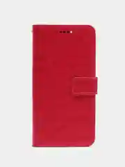 Фуксия кожаный PU чехол-книжка Xiaomi Redmi Note 11 / Redmi Note 11S