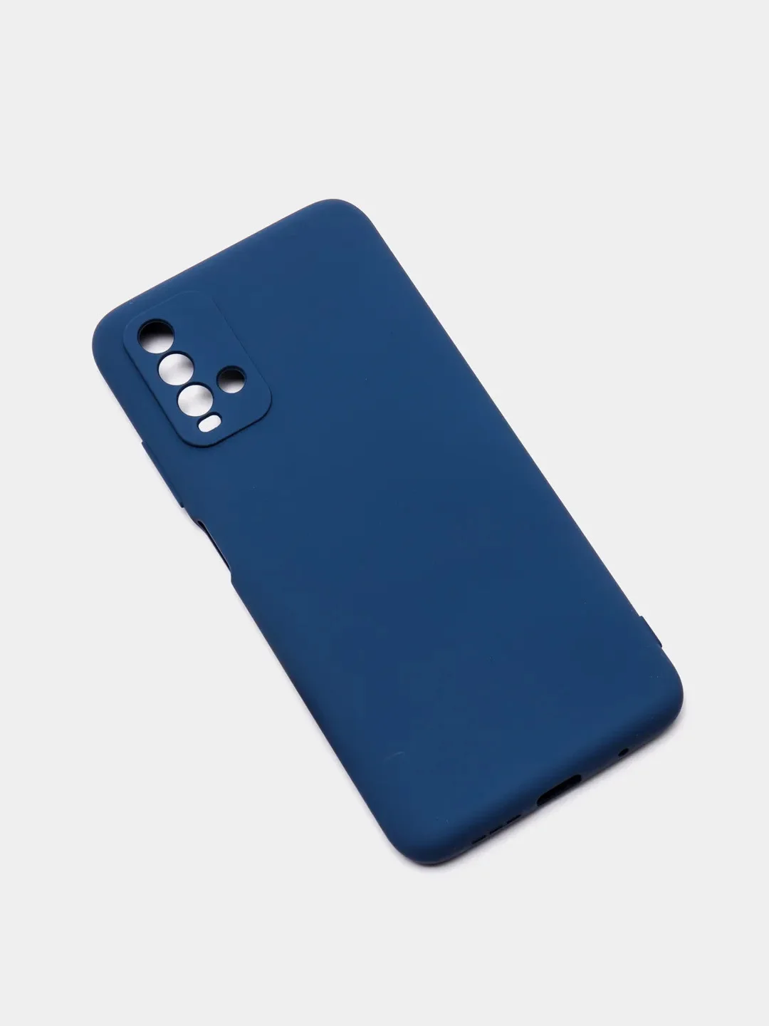 Темно-синий чехол Xiaomi Redmi 9T силиконовый