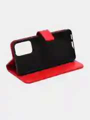Красный кожаный PU чехол-книжка для Samsung Galaxy A53 5G, кожаный PU
