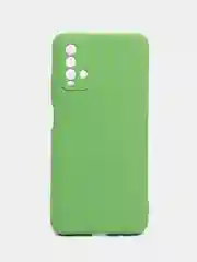 Лесной зеленый чехол Xiaomi Redmi 9T силиконовый