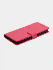 Фуксия чехол-книжка для Samsung Galaxy A03s, кожаный PU