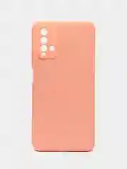 Бежевый чехол Xiaomi Redmi 9T силиконовый