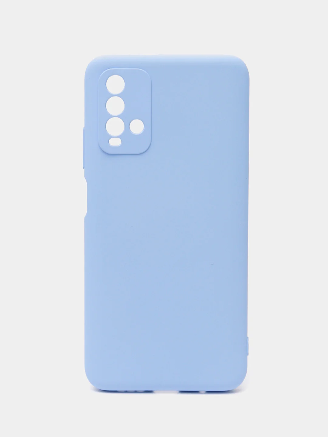 Голубой чехол Xiaomi Redmi 9T силиконовый