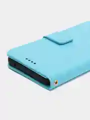 Голубой кожаный PU чехол-книжка для Samsung Galaxy A53 5G, кожаный PU
