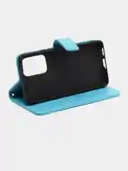 Голубой кожаный PU чехол-книжка для Samsung Galaxy A53 5G, кожаный PU