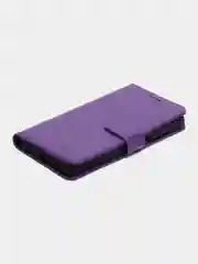 Фиолетовый чехол книжка для Samsung Galaxy A13 4G, кожаный, PU