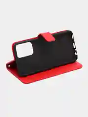 Красный чехол книжка для Samsung Galaxy A23, кожаный PU
