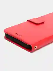 Красный чехол книжка для Samsung Galaxy A23, кожаный PU