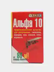 Средство для уничтожения насекомых "Альфа 10", 1 штука