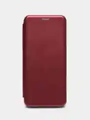Багровый чехол-книжка Realme C11 2021 /  Realme С20 2021 / Реалми
