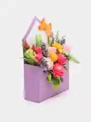 Фуксия букет из мыла в виде ягод и цветов, подарочный набор ручной работы,подарок учителю,коллеге