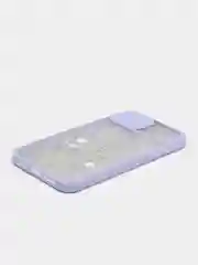 Лавандовый чехол для айфон 11 / 12 Pro Max с защитой камеры матовый полупрозрачный iPhone про макс