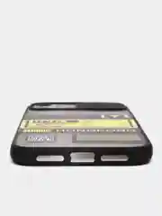 Желтый чехол для айфон 11 / 12 Pro Max с защитой камеры матовый полупрозрачный iPhone про макс