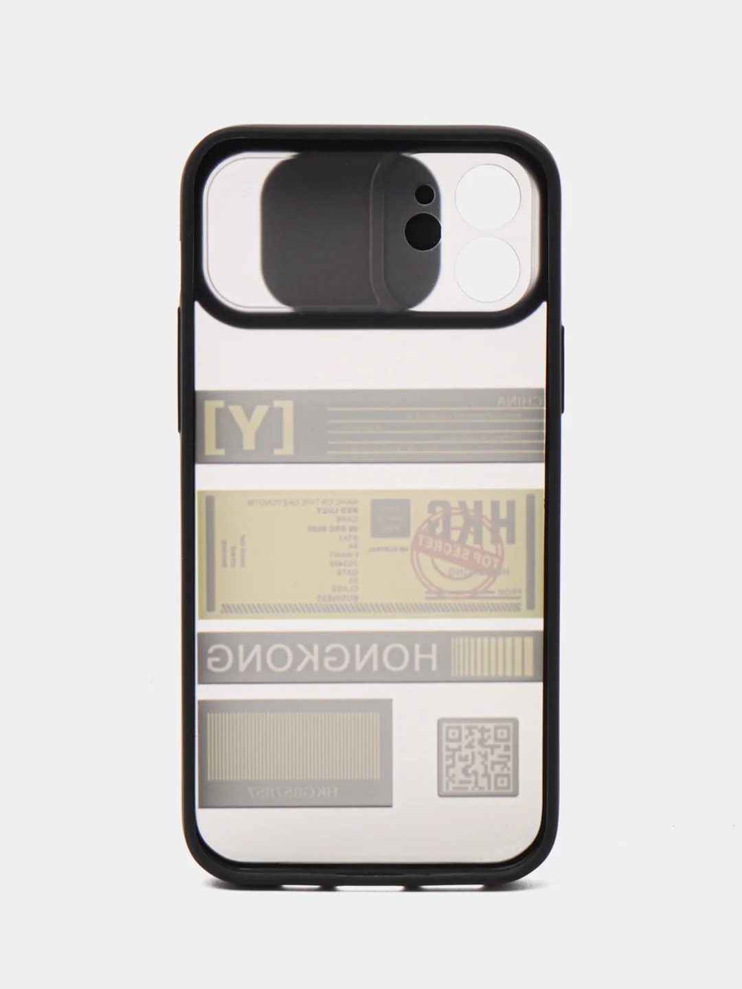 Желтый чехол для айфон 11 / 12 Pro Max с защитой камеры матовый полупрозрачный iPhone про макс