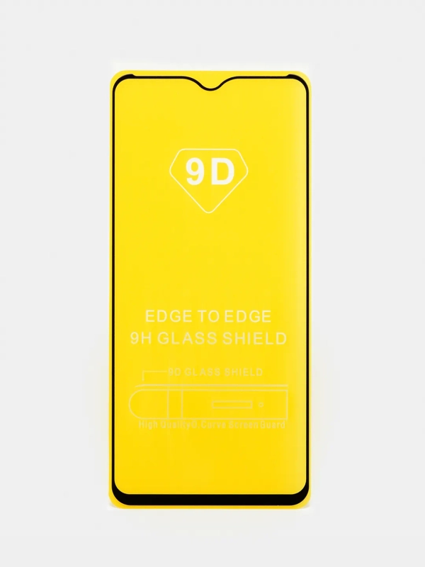 Защитное стекло Realme C30, C35, C31, C33, C21, C21Y, С20, C25S, C25, C25Y, 9i,  9D черное