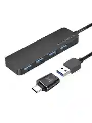 USB-концентратор Harper HUB-04M, USB 3.0, Type-A x 4
