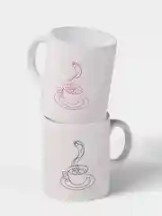 Вишнёвый парные кружки маме и папе, подарочный набор