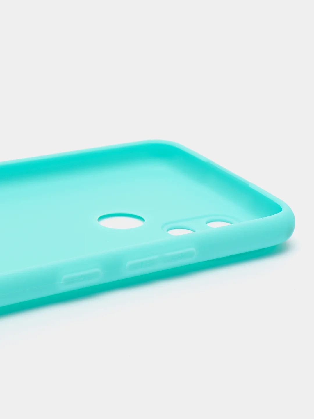 Бирюзовый чехол для Realme C21Y, Realme С25Y ( Реалми С21Y, С25Y ) силиконовый, матовый