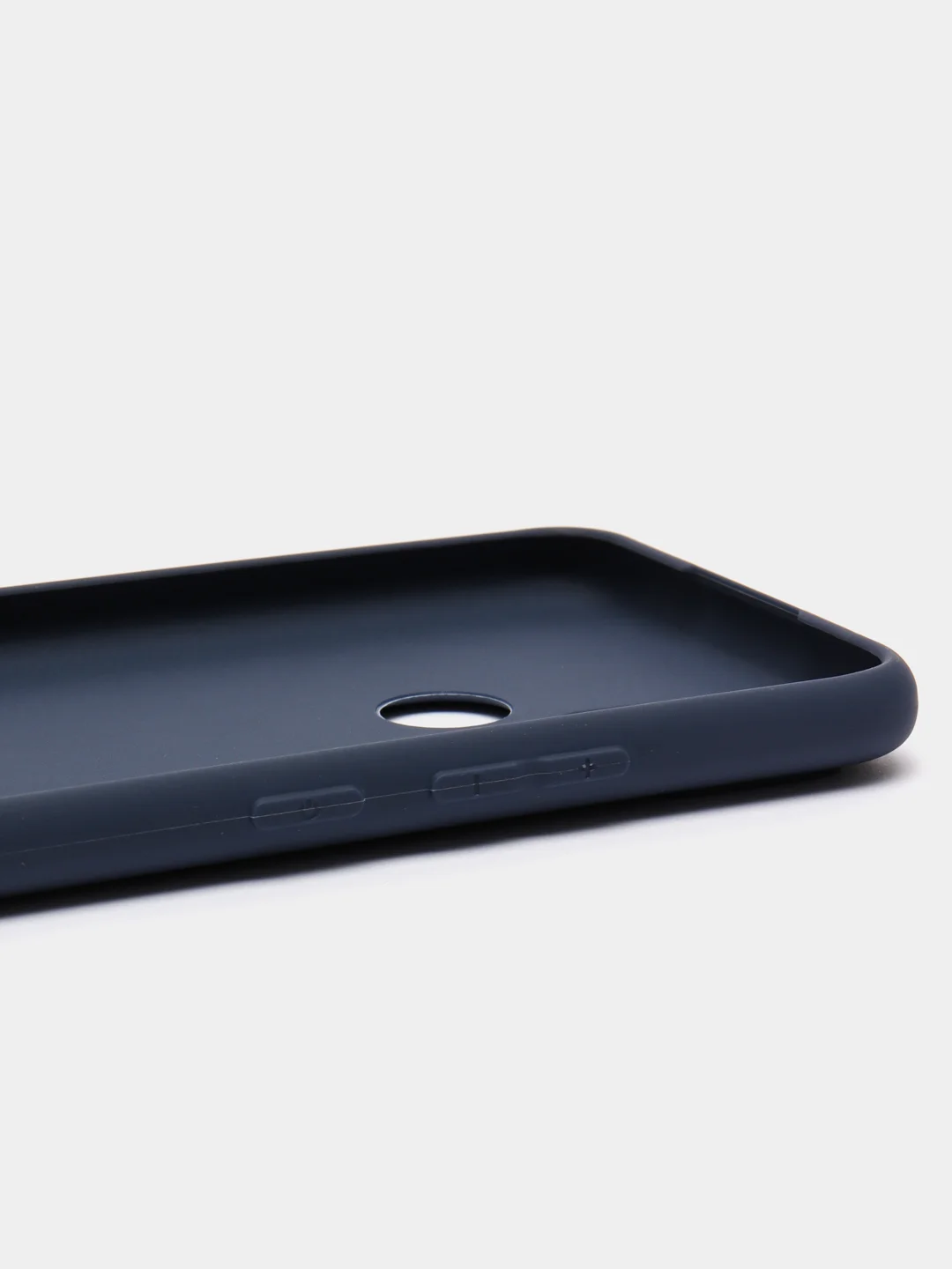 Синий чехол для Realme C21Y, Realme С25Y ( Реалми С21Y, С25Y ) силиконовый, матовый