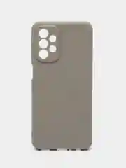 Серый чехол Samsung Galaxy A23 4G (Самсунг Галакси А23 4G) силиконовый, матовый