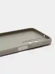 Серый чехол Samsung Galaxy A23 4G (Самсунг Галакси А23 4G) силиконовый, матовый