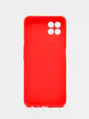 Красный чехол для Realme 8i, Narzo 50 (Реалми 8I, Нарзо 50) силиконовый, матовый