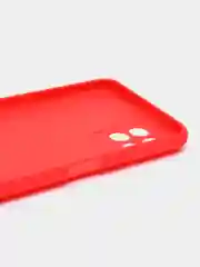 Красный чехол для Realme 8i, Narzo 50 (Реалми 8I, Нарзо 50) силиконовый, матовый