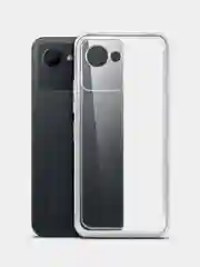 Прозрачный чехол для Realme C30, C31, C33, C35, защита камеры