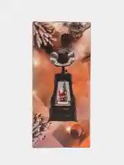 Новогодний музыкальный фонарь "Граммофон", ночник фонарь с музыкой и подсветкой
