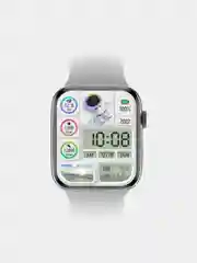 Серебряный умные смарт часы 8 серии Smart Watch DT NO1, 1.8 Max, 45 мм безрамочные