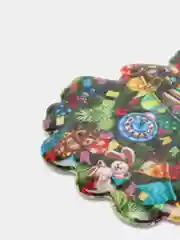 Зелёный хаки магнит новогодний, мягкий