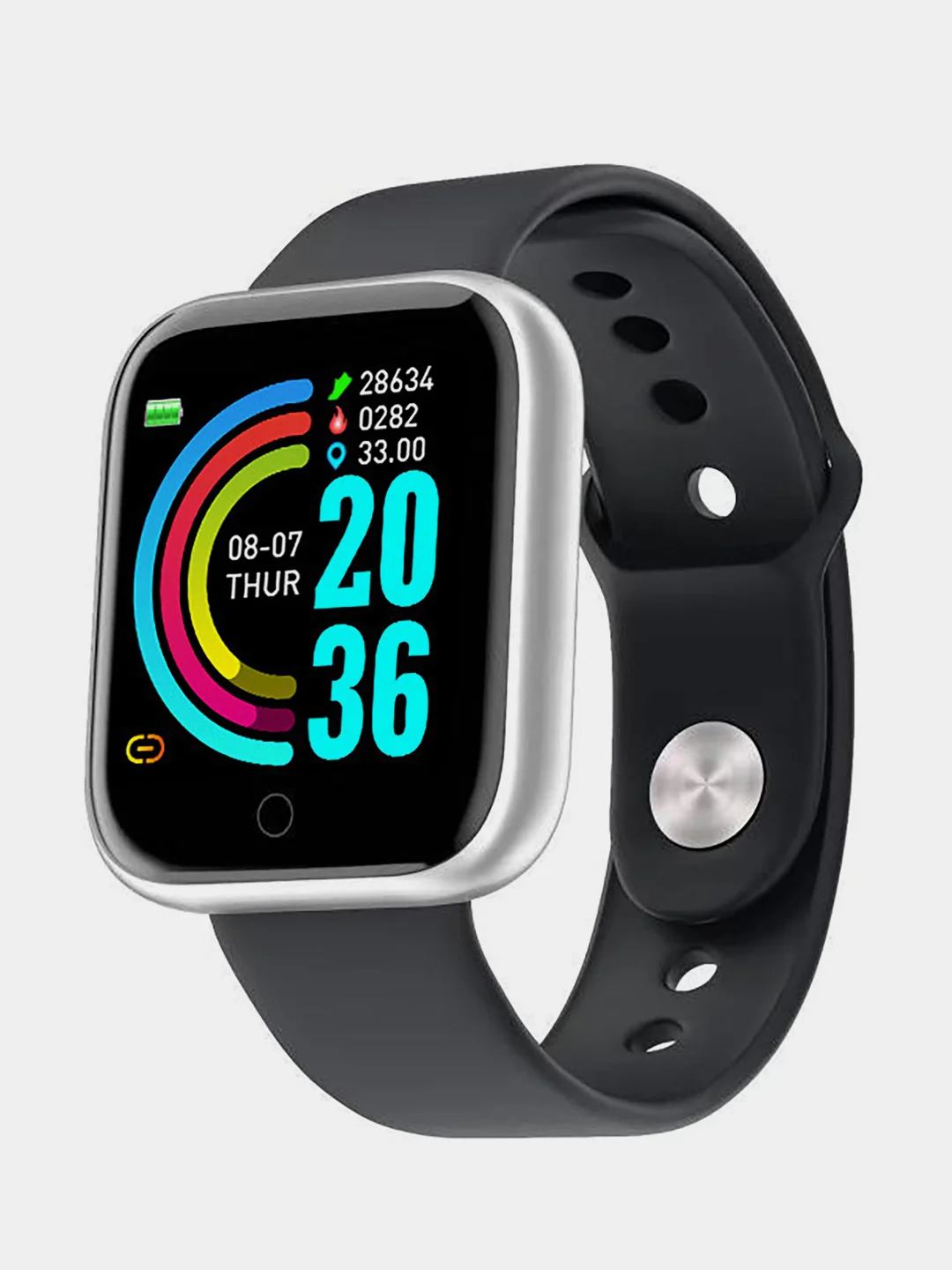 Хром умные смарт часы  Smart Watch / Фитнес браслет женские и мужские