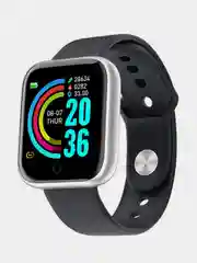 Хром умные смарт часы  Smart Watch / Фитнес браслет женские и мужские