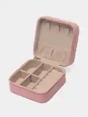 Розовый шкатулка для хранения ювелирных украшений
