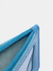 Голубой бейдж с держателем для пропуска, держатель для карт, картхолдер