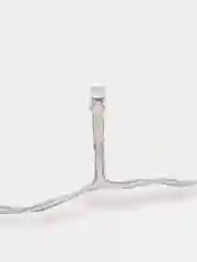 Алый гирлянда-штора "Звезда", белый желтый, LED 2,8 х 0,9