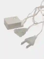 Алый гирлянда-штора "Звезда", белый желтый, LED 2,8 х 0,9