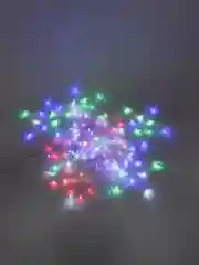 Алый гирлянда-штора "Звезда", белый желтый, LED 2,8 х 0,9