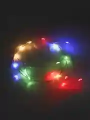 Конфетный гирлянда новогодняя медная светодиодная LED, USB питание, 1 / 2 / 3 / 4 / 5 метра