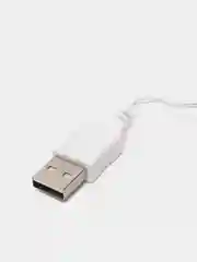 Лимонный гирлянда новогодняя медная светодиодная LED, USB питание, 1 / 2 / 3 / 4 / 5 метра
